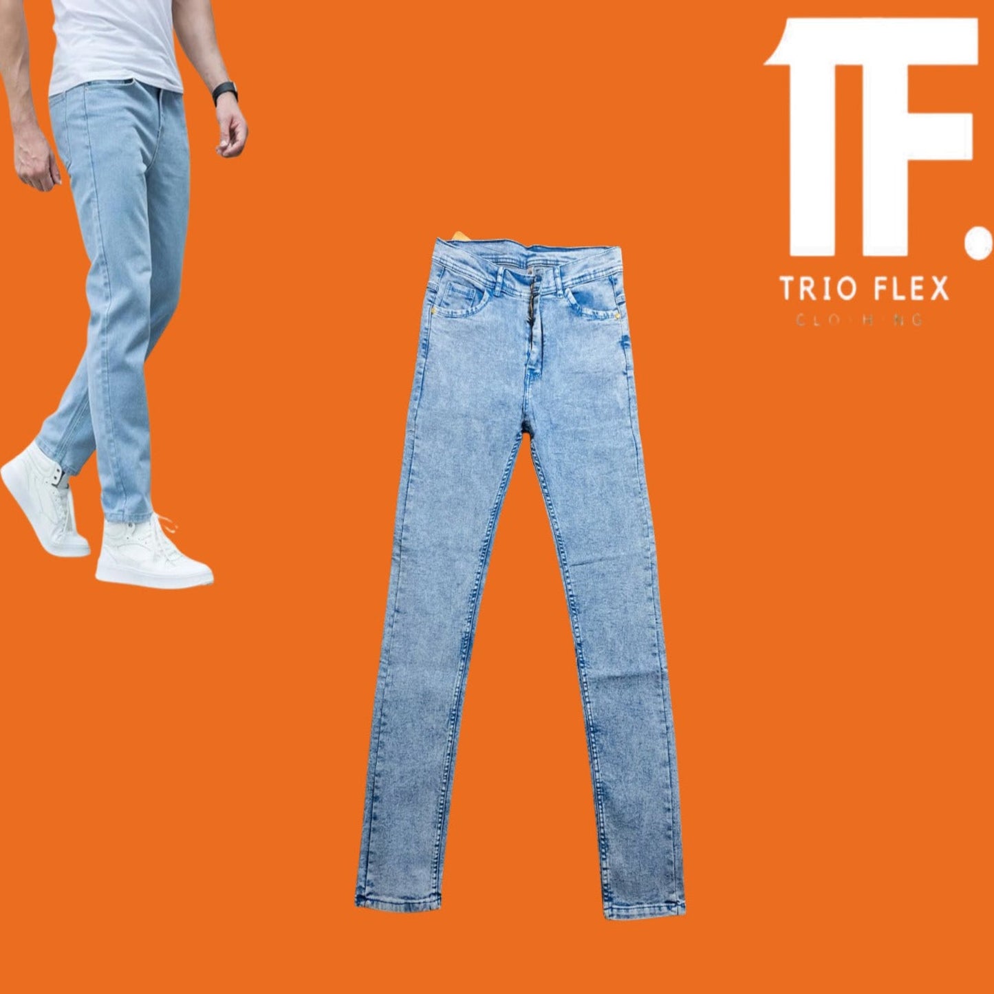 Trendy Casual Fit Jeans – Perfect Blend of Style & Comfort