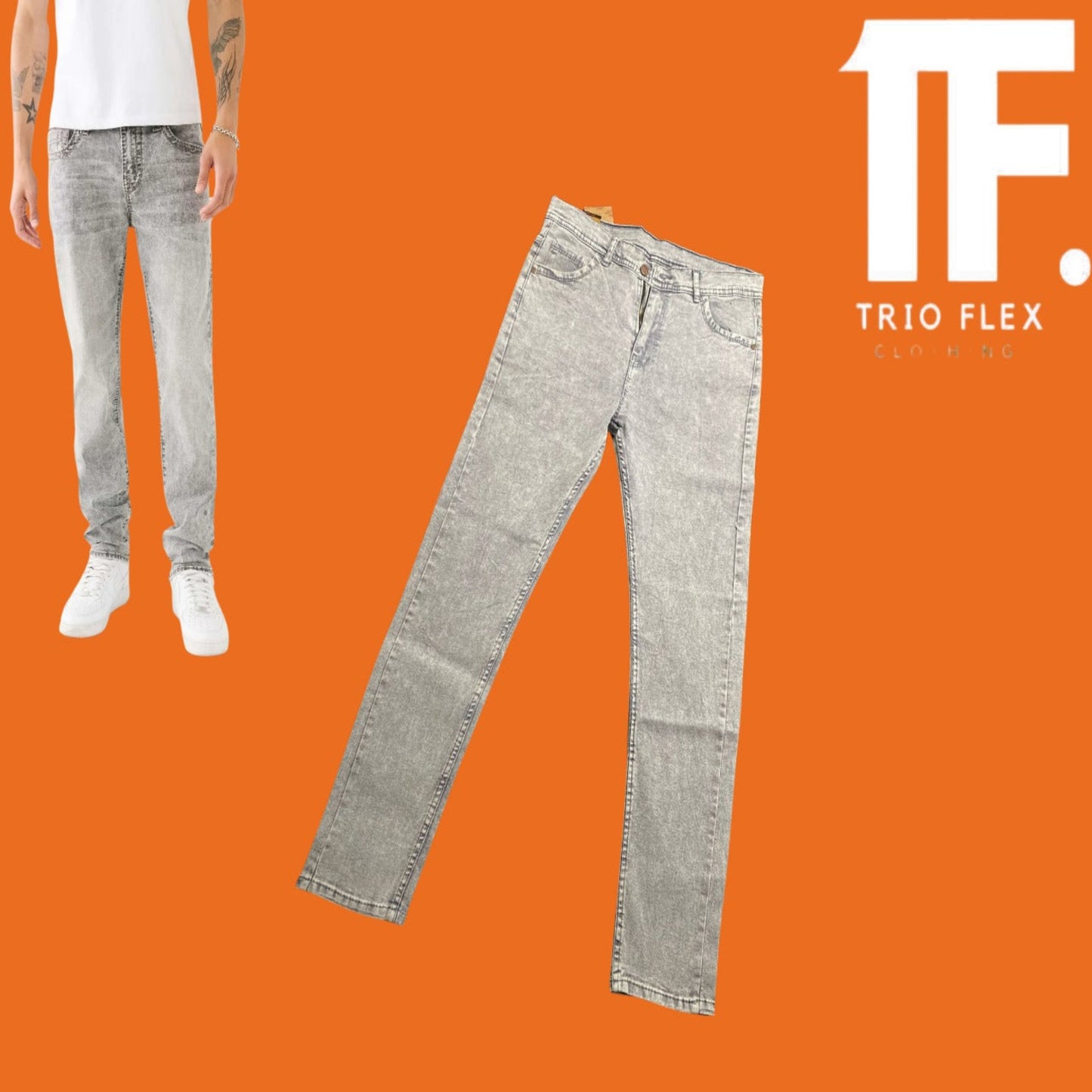 Trendy Casual Fit Jeans – Perfect Blend of Style & Comfort