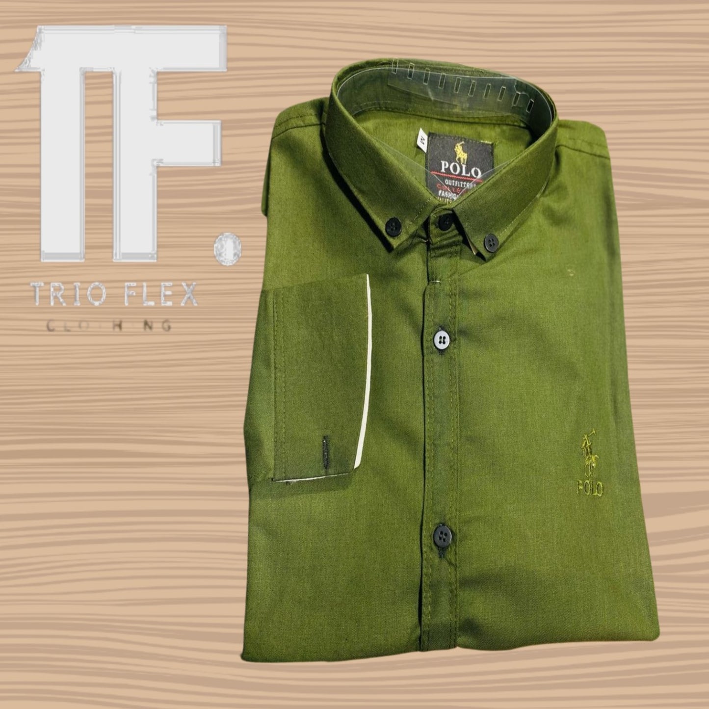 SmartFit EliteCurve Polo Cotton Shirt